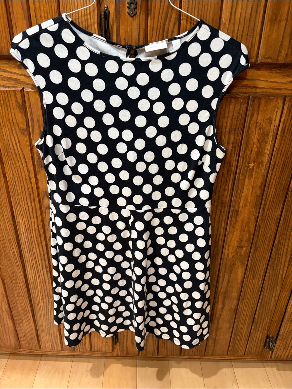New York & Company Black and White Polka Dot women’s XL Dress